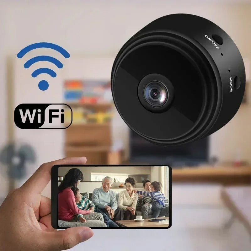 Mini Câmera de Vigilância Wifi